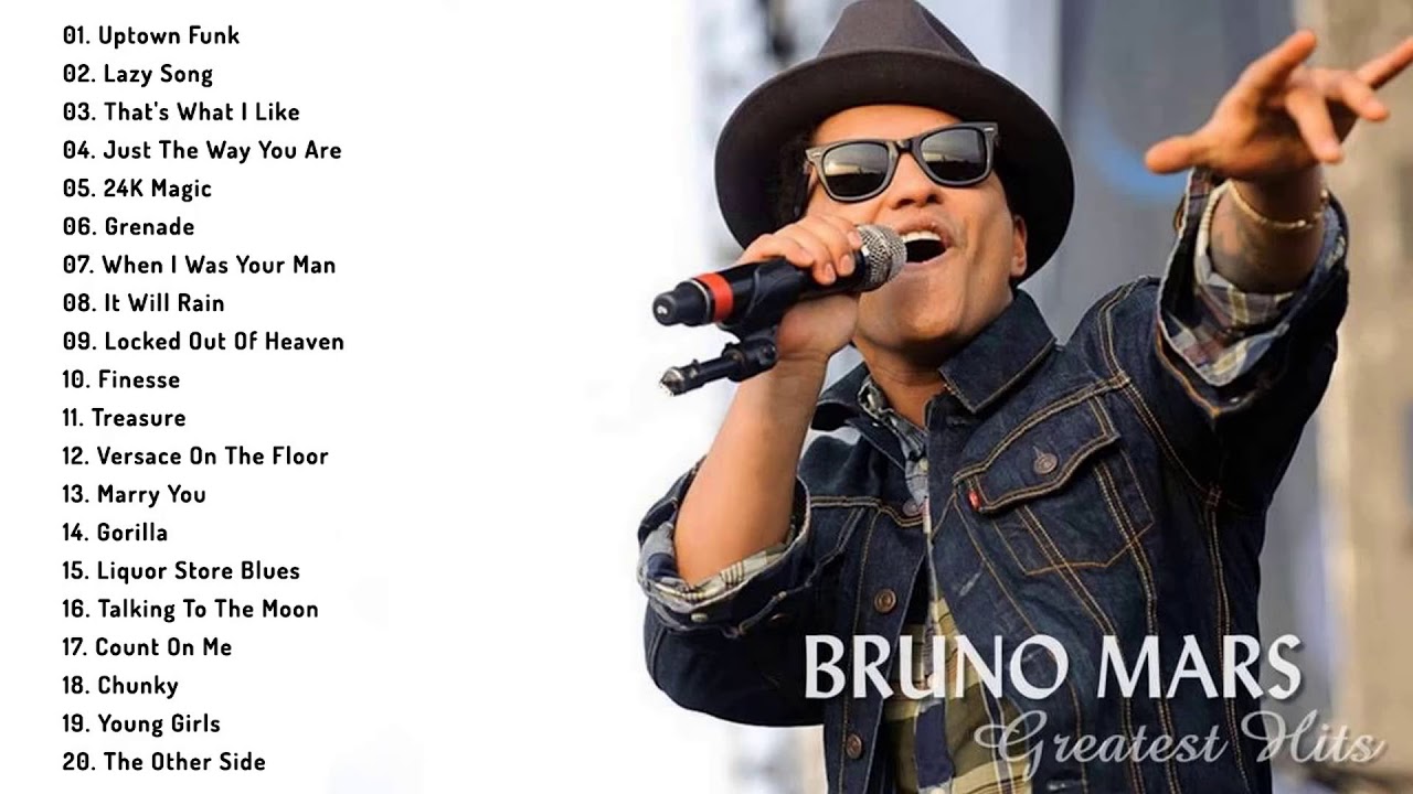 Bruno Mars Greatest Hits Full Album 2021 - Best Songs Of Bruno Mars
