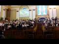 ВЗГЛЯНИ, ВЗГЛЯНИ НА КРЕСТ ГОЛГОФЫ. (Сводный оркестр) Праздник труб 9 Ноября 2014. Кишинёв, Молдова