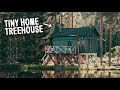 Our TINY House for 24 hours (Unique Stay in Latvia + Treehouse Tour)