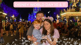 WALT DISNEY WORLD! Day 10 & 11 | THE BEST SPOT for Magic Kingdom Fireworks with a Toddler!