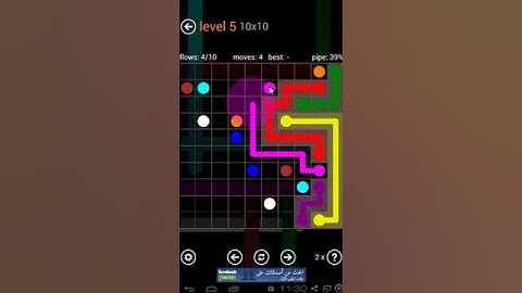 Flow Free - 10 x 10 Jumbo Pack tablet Level 5