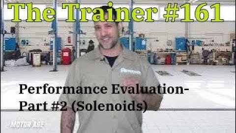 The Trainer #161: Component Performance Evaluation-Part #2 (Solenoids)