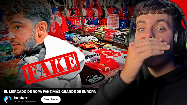 EL MERCADO DE ROPA FAKE MÁS GRANDE DE EUROPA | REACCIONANDO