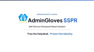 AdminGloves SSPR Solution