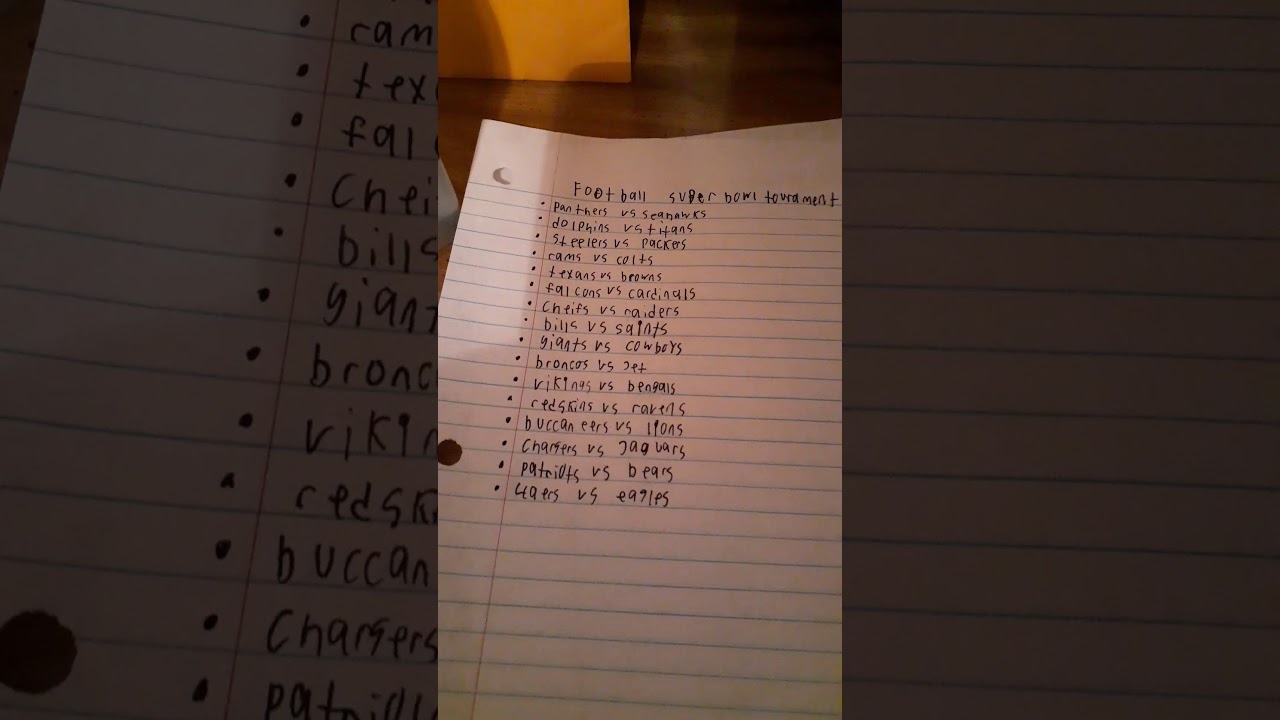 Football tournament preview