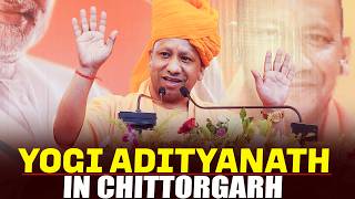 WATCH: Yogi Adityanath in Rajasthan | Public Rally and "Jauhar" ceremony in Chittorgarh | BJP screenshot 4