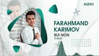 Фарахманд Каримов "Буи нон" Farahmand Karimov "Bui non"