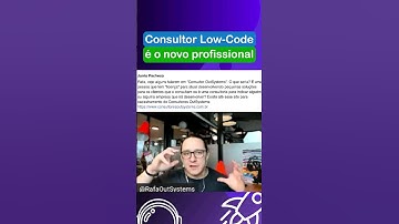 Você está preparado para ser um consultor Low-Code? #shorts #developer #dev  #lowcode #outsystems