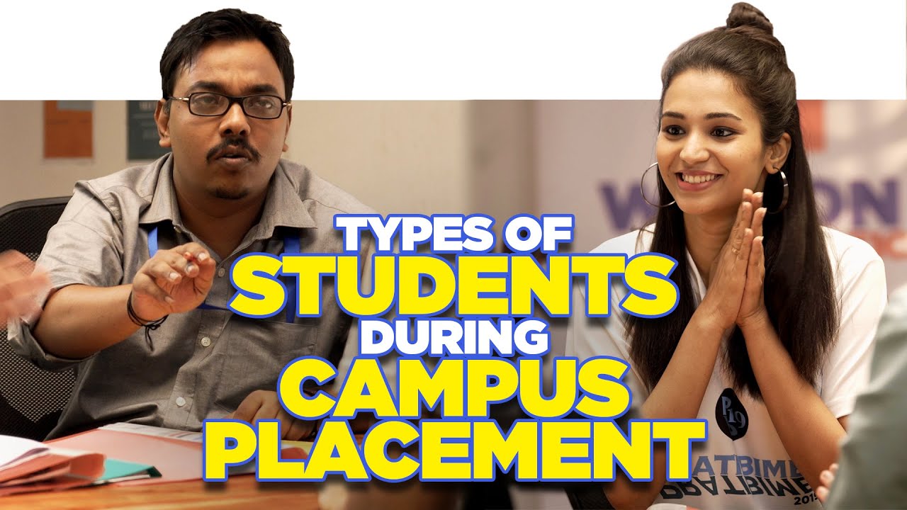 Navigating Campus Placement: A Hilarious Look at Different Student Types!