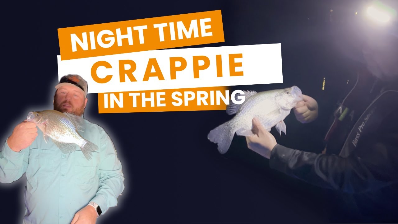 How to Catch Crappie at Night!