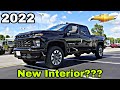 2022 Chevy Silverado 2500 HD Custom 6.6L Gas || What's New For 2022, New Interior, Bigger Screen???