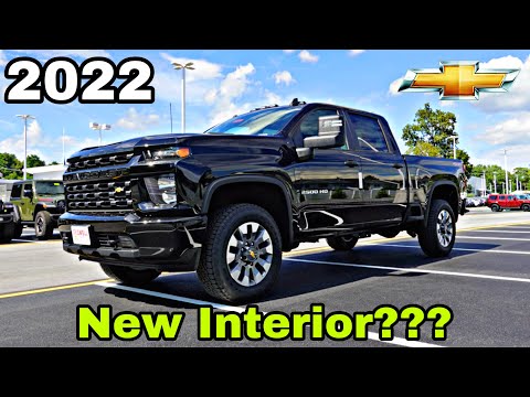 2022 Chevy Silverado 2500 HD Custom 6.6L Gas || What&rsquo;s New For 2022, New Interior, Bigger Screen???