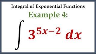 Integral Calculus: Integral of Exponential Functions - Example 4 #calculus #basiccalculus #calculus2