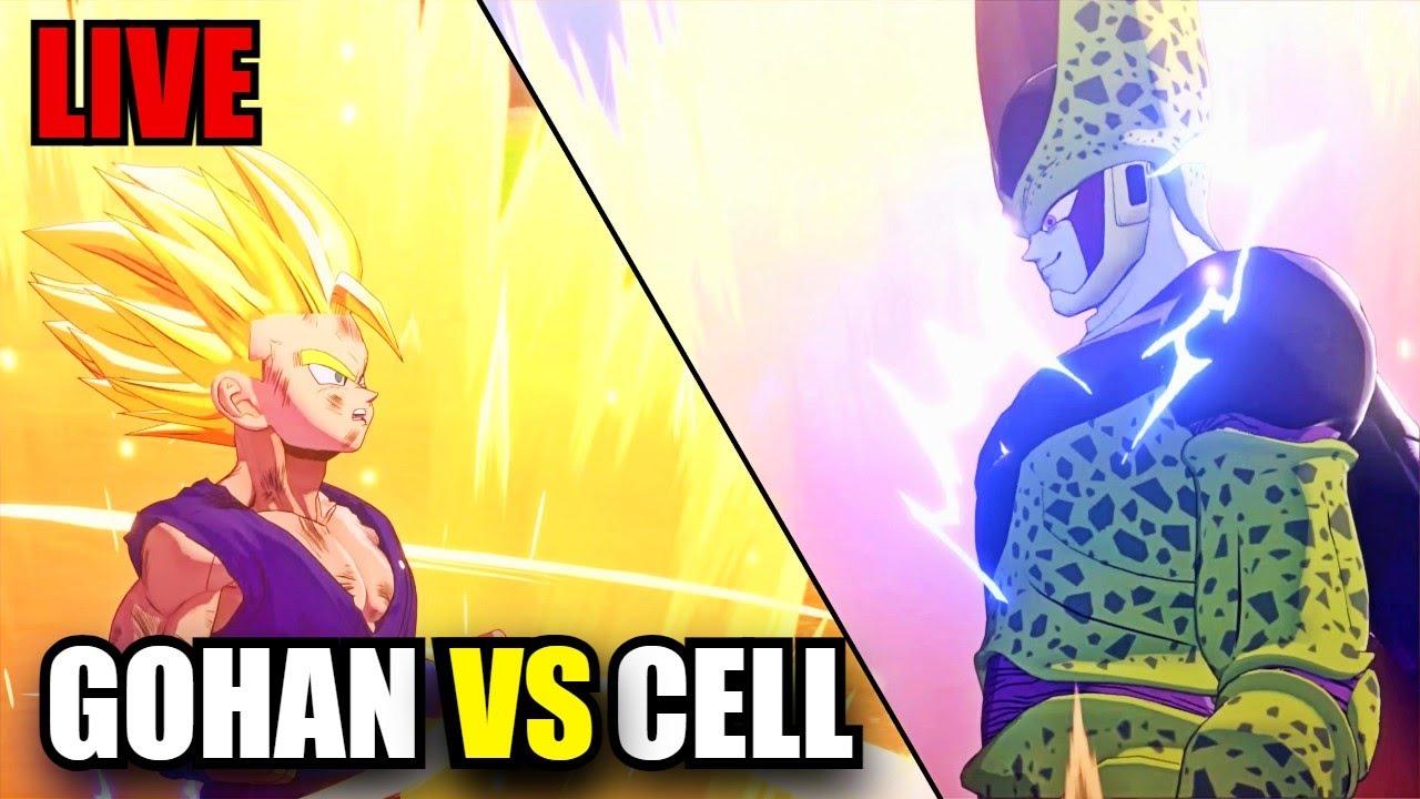 A LUTA DE GOHAN VS CELL! O DESPERTAR DO SUPER SAIYAJIN 2! Gameplay de ...