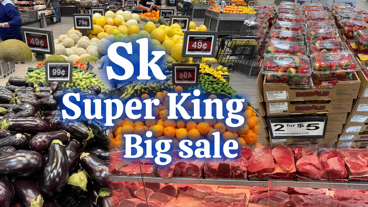 Sk.Super King Big Sale,Rau củ Trái Cây Giảm Giá Cực Kỳ Rẻ 