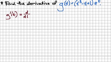 Screencast 2.3.2: Product Rule examples