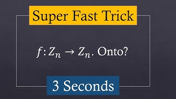 MCQ 2, How to Identify Onto (Surjective) functions in Group of Integers Modulo n, Short Trick, PPSC