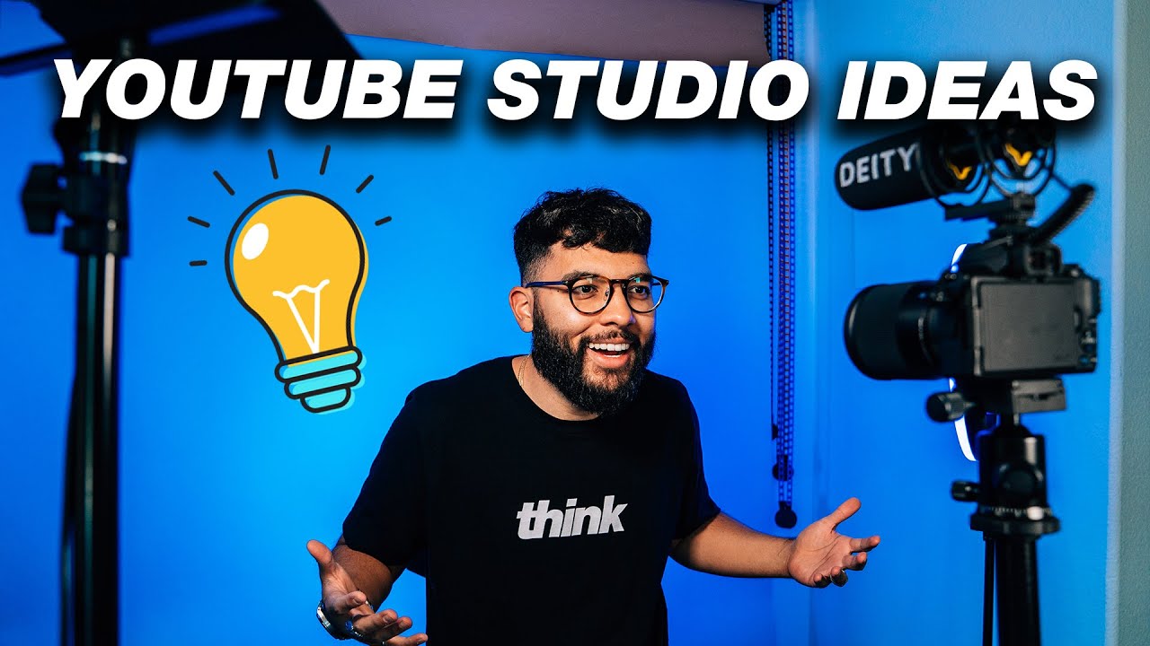 4 INCREDIBLE YouTube Studio Background Ideas | Think Media Reviews Your  Setup - YouTube