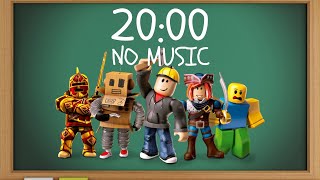 ROBLOX 20 MINUTE TIMER with NO MUSIC & OOF ALARM
π LIKE the video!
π SUBSCRIBE for more!
π Write your requests in the comments!
A 20 minute timer with Roblox theme for the Roblox fans out there! This one has NO music and with the OOF sound effect for an alarm at the end. Enjoy!
You can use this timer for breaktime, reading, homework, studying, keeping track of your game time, working out, for recess, church services, or just relaxing.
βΆ TIMERS YOU MIGHT LIKE
AMONG US 25 Minute Timer: https://youtu.be/IJFYNoNNeFU
BABY YODA 30 Minute Timer: https://youtu.be/3jp1f8sWv3Y
AMONG US DISTRACTION 5 Minute Timer: https://youtu.be/GwQtocR7T2I
FORTNITE 15 Minute Timer: https://youtu.be/1R221gy7rSQ
SPONGEBOB 20 Minute Timer: https://youtu.be/kMcQztqGp38
βΆ MY OTHER CHANNELS
PMT PLAYLISTS: https://bit.ly/2RmNqz9
RELAXING TIMERS by PMT: https://bit.ly/3mMWh9c
Pure Motivation: https://bit.ly/3a5DHE8
PURE VOLTZ: https://bit.ly/3dhfKvA
PURE ambience & music: https://bit.ly/2RBoyUJ
#studytimer #20minutetimer #robloxtimer ROBLOX 20 MINUTE TIMER with NO MUSIC & OOF ALARM