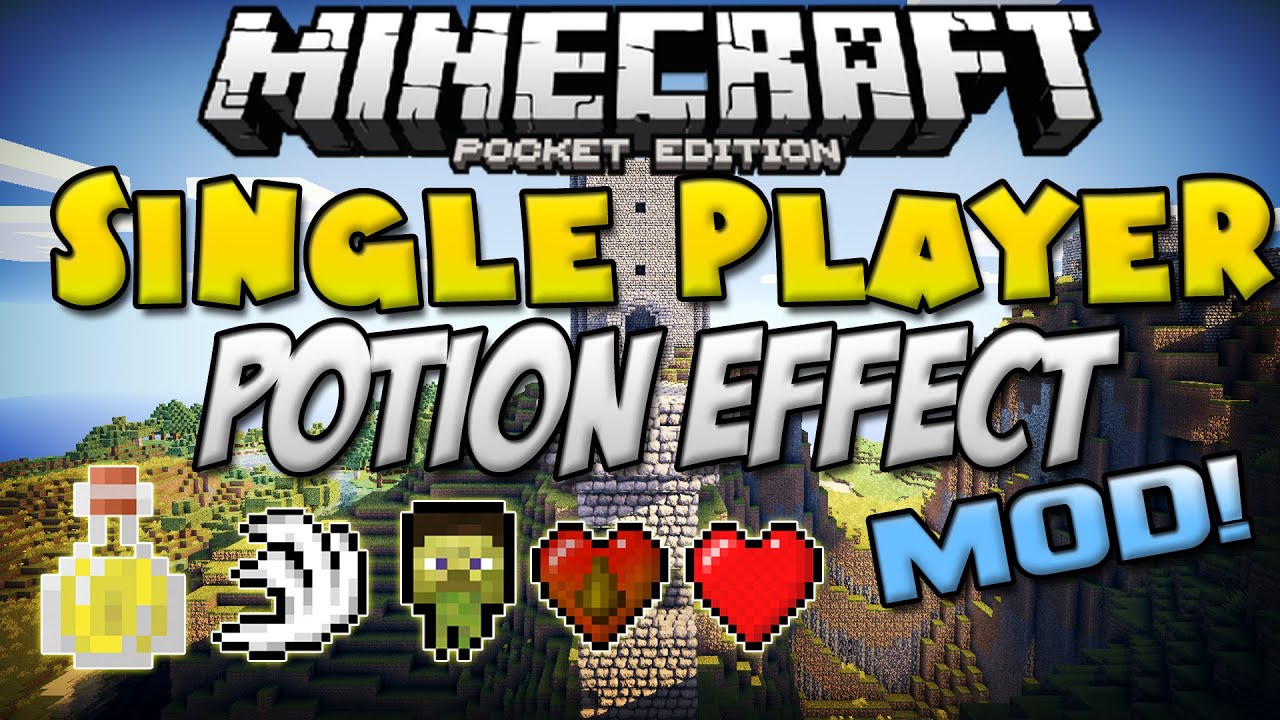 [0.11.1] Single Player Potion Effect Mod!! - Minecraft Pocket Edition