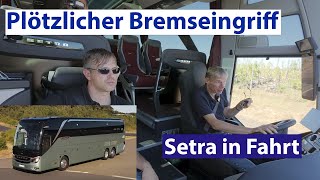 Wenn der Bus plötzlich bremst - Automatik vor Fahrer? Bustalk auf Achse.