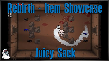 The Binding of Isaac: Rebirth - New Item Showcase - Juicy Sack HD