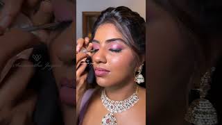 Lilac Makeup For The Dusky Queen Purple Makeup Purple Wedding Dusky Brown Girl Makeup