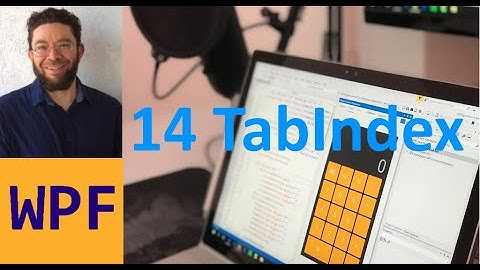 TabIndex - 14 - WPF C# en español