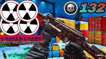 132 KILLS + "MINIBAK" QUAD NUKE on SHIPMAS | COD Modern Warfare 3 Multiplayer (No Commentary )