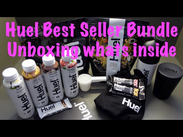 Unboxing Huel Black Edition, Meal Replacement