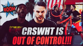 CRSWHT PUNCHES AJ LAPRAY... *UNSEEN FOOTAGE* REACTION!!!!!!!!