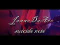 suicide note - Janne Da Arc (Cover) / エインフェリア