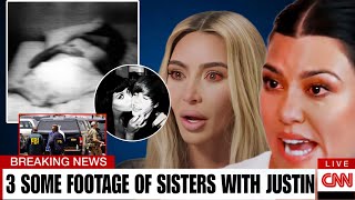Kim K And Kourtney Confused After The Fbi Uncovered A Video Of How They Used Justin For A 3 Some