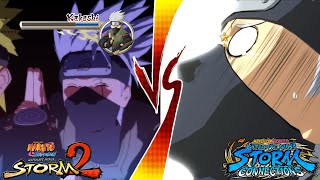 Kakashi Boss Fight Comparison-Naruto Storm 2 VS Naruto Storm Connections