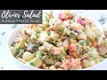 Olivier Russian Potato Salad Recipe (no mayo, dairy free, gluten free)