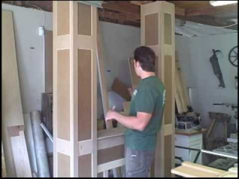 How to build a Fireplace Mantel  YouTube