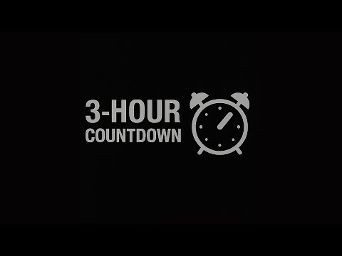 3 Hour Alarm Countdown Timer Loud Alarm 