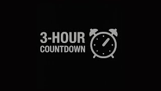3 Hour Alarm Countdown Timer Loud Alarm