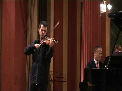 Franck violin sonata 4 mvt -Damir Orascanin