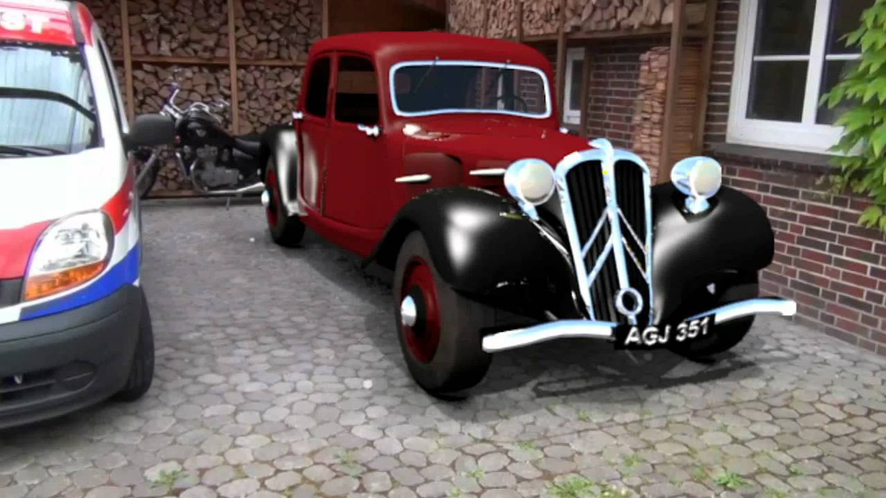 Ситроен 11cv моделист