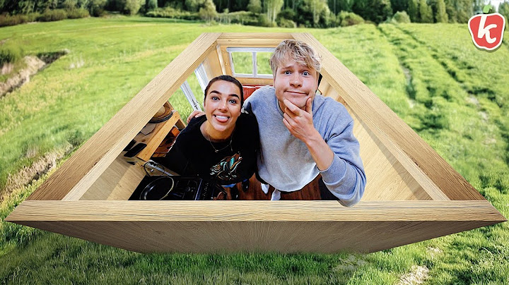 24 UUR OVERLEVEN IN EEN TINY HOUSE met VRIENDIN (29m2) | Kalvijn