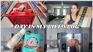 VLOG: amazon jeep haul, making coffee at home & target grocery haul