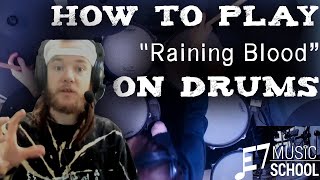 How To Play &quot;Raining Blood&quot; by Slayer!