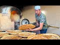 Extremely large shaped flatbread. Style of FERGANA valley