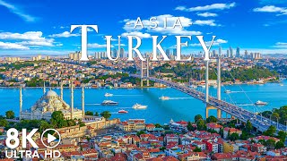 Turkey 8K UHD - Scenic Relaxation Film With Calming Music - 8K Travel Video