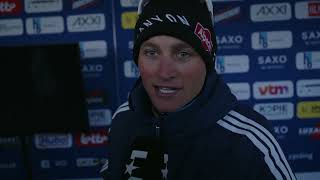 Mathieu Van Der Poel - Interview At The Finish - E3 Saxo Clic 2026