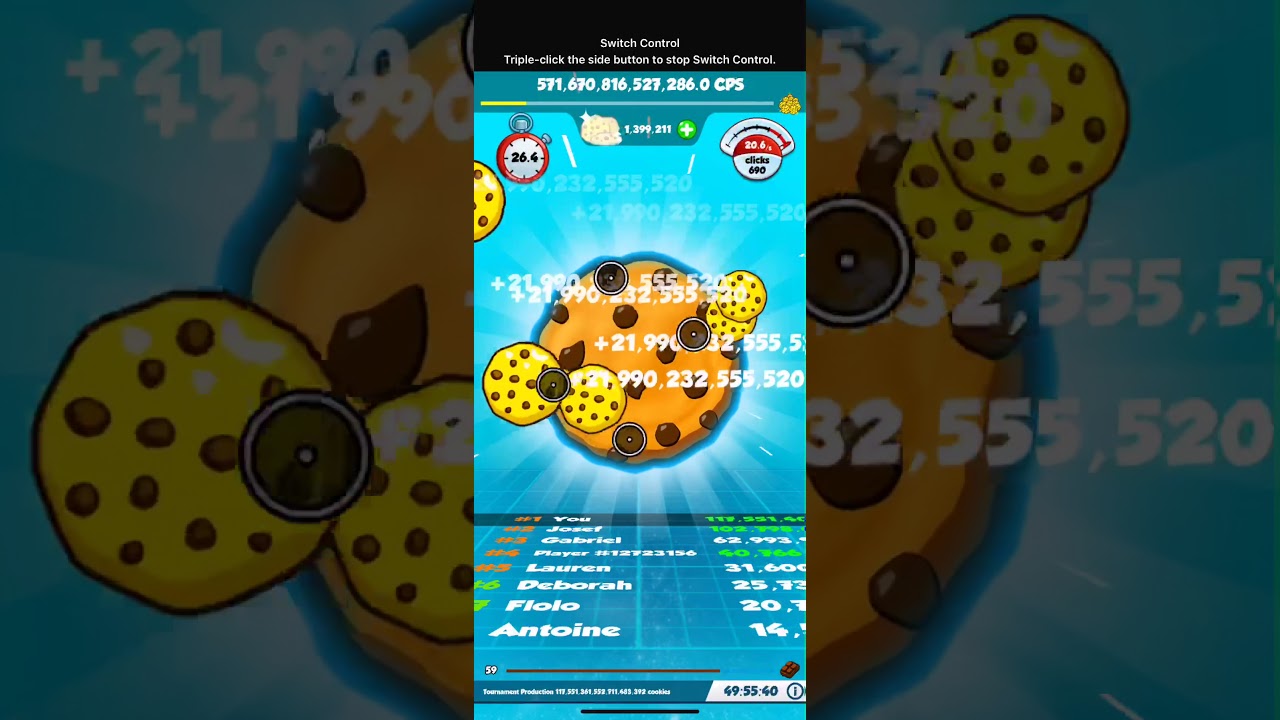 Cookie Clicker 2: Gameplay + Tournament Leaderboard (December 2019) 