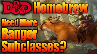 Top 10 Ranger D&D Beyond Homebrew Subclasses