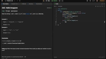 Anagram Checker in C++ | Coding Interview Trick