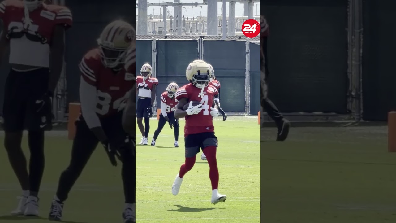 WATCH: Veteran leadership in the building 😤🔥 Deebo Samuel and Brandin Cooks setting the tone.